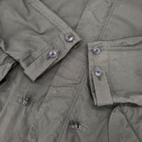 YAECA LIKE WEAR M-51パーカ 定価68200円 23502 コットン サイズ34 コート カーキ OLIVE レディース ヤエカ【中古】6-0930M∞