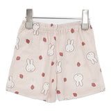 miffy 未使用品 花柄 いちご 甚平 2点セット 子供服 キッズ サイズ90cm/100cm ワンピース ブルー ホワイト ピンク レディース ミッフィー【中古】6-0905S◎