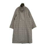 Liesse REVERSIBLE OVERCOAT 3 定価85800円 大草直子コラボ ガンクラブチェック リバーシブル コート 25AW カーキ レディース リエス【中古】6-0925T♪