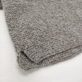 ゴーシュ アルパカウールハンドニットワイドプルオーバー サイズ2 定価49500円 G254-K002 セーター ニット 25AW グレー レディース ゴーシュ【中古】6-0925T♪
