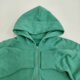 VISVIM COURT HOODIE F.Z. サイズ3 0126105010034 スウェットフーディ パーカー 26SS LT.GREEN ライトグリーン メンズ ビズビム/ヴィズヴィム【中古】6-0821M♪