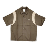 VISVIM 新品 DOUGLAS SHIRT S/S サイズ2 定価151800円 0126105011006 オープンカラー 半袖シャツ 26SS グレー メンズ ビズビム/ヴィズヴィム【中古】6-0821S♪