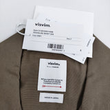 VISVIM 新品 DOUGLAS SHIRT S/S サイズ2 定価151800円 0126105011006 オープンカラー 半袖シャツ 26SS グレー メンズ ビズビム/ヴィズヴィム【中古】6-0821S♪