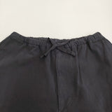 COMOLI 製品染 ドローストリングパンツ サイズ2 定価50600円 A03-03004 イージー パンツ 24AW ネイビー 濃紺 メンズ コモリ【中古】6-0821G♪