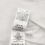 Brooks Brothers Vネック 刺繍 サイズM 無地 半袖Ｔシャツ カットソー ホワイト レディース ブルックスブラザーズ【中古】6-0829S♪