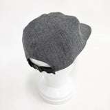 ironari 乗馬キャップ Joba Cap I23963B ヘリンボーン 帽子 キャップ チャコールグレー メンズ イロナリ【中古】6-0911T◎