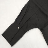 UNITED ARROWS リネン ドルマン シャツ ブラウス 定価21890円 長袖シャツ 25SS ブラック レディース ユナイテッドアローズ【中古】6-0930M∞