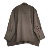 UNITED ARROWS ドルマン シャツ ウォッシャブル ブラウス 定価21890円 1511-1-445435 ブラウス シャツ 25AW ブラウン レディース ユナイテッドアローズ【中古】6-0930M∞