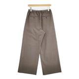 UNITED ARROWS サテン ウエスト イージー パンツ ウォッシャブル 定価21890円 サイズ38 パンツ 25AW ブラウン レディース ユナイテッドアローズ【中古】6-0930G∞