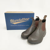 BLUNDSTONE エラスティックサイドブーツ UK5 ブーツ ダークブラウン レディース ブランドストーン【中古】6-0815G◎