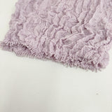 Haat ISSEY MIYAKE KUMO SHIBORI 蜘蛛絞り シアー HA11KJ330 サイズ2 リネン混 カットソー ラベンダー レディース ハートイッセイミヤケ【中古】6-0821M♪