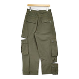 P.A.M./PERKS AND MINI パム/パークスアンドミニ GATEWAY CARGO BRI BRI PANTS 定価42900円 サイズM カーゴパンツ カーキ グリーン レディース【中古】6-0818G♪