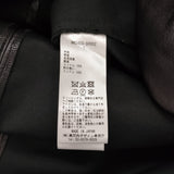 Mame Kurogouchi 新品 Coated Cotton Gabardine Shirt Vest 定価88000円 サイズ1 ベスト 24SS ブラック レディース マメクロゴウチ【中古】6-0818M♪