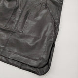 Mame Kurogouchi 新品 Coated Cotton Gabardine Shirt Vest 定価88000円 サイズ2 ベスト 24SS ブラック レディース マメクロゴウチ【中古】6-0818M♪