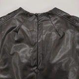 Mame Kurogouchi 新品 Coated Cotton Gabardine Shirt Vest 定価88000円 サイズ2 ベスト 24SS ブラック レディース マメクロゴウチ【中古】6-0818M♪