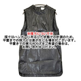 Mame Kurogouchi 新品 Coated Cotton Gabardine Shirt Vest 定価88000円 サイズ2 ベスト 24SS ブラック レディース マメクロゴウチ【中古】6-0818M♪
