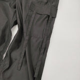 ESTHE 新品 ORGANZA CARGO TROUSERS オーガンジーカーゴトラウザーズ サイズXS シアー カーゴパンツ ブラック レディース エステ【中古】6-0818M♪#