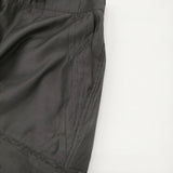 ESTHE 新品 ORGANZA CARGO TROUSERS オーガンジーカーゴトラウザーズ サイズS シアー カーゴパンツ ブラック レディース エステ【中古】6-0818M♪