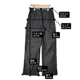 ESTHE 新品 ORGANZA CARGO TROUSERS オーガンジーカーゴトラウザーズ サイズS シアー カーゴパンツ ブラック レディース エステ【中古】6-0818M♪