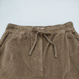 GANNI 新品 Washed Corduroy Drawstring Pants サイズ34 コーデュロイイージーパンツ パンツ ブラウン レディース ガニー【中古】6-0818T♪
