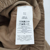 GANNI 新品 Washed Corduroy Drawstring Pants サイズ34 コーデュロイイージーパンツ パンツ ブラウン レディース ガニー【中古】6-0818T♪