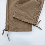 GANNI 新品 Washed Corduroy Drawstring Pants サイズ34 コーデュロイイージーパンツ パンツ ブラウン レディース ガニー【中古】6-0818T♪