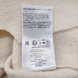 MM6/Maison Margiela 新品 ダメージ加工 プルオーバー 定価101200円 圧縮ウール サイズS セーター ニット オフホワイト レディース エムエム6/メゾンマルジェラ【中古】6-0818T♪