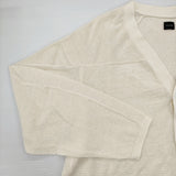 MAYKAM 新品 Knit Cardigan サイズ3 定価51700円 2401-031 サイズ3 ニット カーディガン オフホワイト レディース メイカム【中古】6-0818M♪