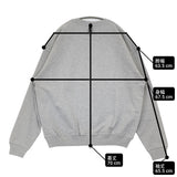 LUTZ HUELLE 新品 CHROME SWEAT クロームスウェット サイズL 定価62700円 フランス製 トレーナー スウェット 24SS グレー メンズ ルッツヒュエル【中古】6-0818M♪