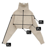 coperni コペルニ 新品 ハーフジップボクシークロップドセーター サイズS 定価88000円 セーター ニット SAND ベージュ レディース【中古】6-0818T♪