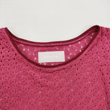 paratrait 新品 NIPPLE LACE PO 定価22000円 サイズ2 レース ノースリーブ トップス ブラウス シャツ ピンク レディース パラトレイト【中古】6-0818S♪