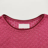 paratrait 新品 NIPPLE LACE PO 定価22000円 サイズ3 レース ノースリーブ トップス ブラウス シャツ ピンク レディース パラトレイト【中古】6-0818S♪