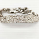 MM6/Maison Margiela 未使用 シルバーフォイルブレスレット サイズ04 定価56100円 SM7UY0071 P6622 ブレスレット シルバー メンズ エムエム6/メゾンマルジェラ【中古】6-0818G♪