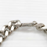 MM6/Maison Margiela 未使用 シルバーフォイルブレスレット サイズ04 定価56100円 SM7UY0071 P6622 ブレスレット シルバー メンズ エムエム6/メゾンマルジェラ【中古】6-0818G♪