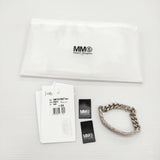 MM6/Maison Margiela 未使用 シルバーフォイルブレスレット サイズ04 定価56100円 SM7UY0071 P6622 ブレスレット シルバー メンズ エムエム6/メゾンマルジェラ【中古】6-0818G♪