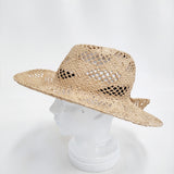 La Maison de Lyllis 新品 LAKE ラフィア 57cm～59cm 定価16500円 2241034 帽子 ハット ベージュ レディース メゾンドリリス【中古】6-0821M♪