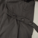 SUM1 STYLE ポリエステル EAZ5031109A0005 タックスリーブ スタンドカラー ワンピース ブラック レディース スミスタイル【中古】6-0831M◎