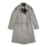 MAISON MARGIELA ここのえ時代 ベルテッドウールコート サイズ40 532A03390679 コート グレー レディース メゾンマルジェラ【中古】6-0925T♪
