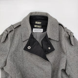 MAISON MARGIELA ここのえ時代 ベルテッドウールコート サイズ40 532A03390679 コート グレー レディース メゾンマルジェラ【中古】6-0925T♪