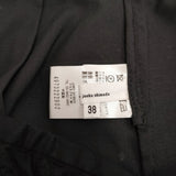 49AV.junko shimada カットワーク トンボ柄 4973222802 サイズ38 コットン スカラップ スカート ブラック レディース ジュンコシマダ【中古】6-0831S◎