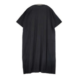 ZUCCa タック ZU91JH260 コットン Mサイズ 半袖 ワンピース ブラック レディース ズッカ【中古】6-0831S◎