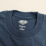 Danton ポケットTシャツ JD-9041 コットン サイズ36 半袖Ｔシャツ カットソー ネイビー レディース ダントン【中古】6-0831S◎