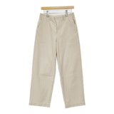 Pal'las Palace ラフィバックチノストレートパンツ サイズ3 定価31900円 FPT25111A チノパンツ 26SS アイボリー レディース パラスパレス【中古】6-0804G♪