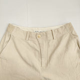Pal'las Palace ラフィバックチノストレートパンツ サイズ3 定価31900円 FPT25111A チノパンツ 26SS アイボリー レディース パラスパレス【中古】6-0804G♪