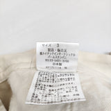 Pal'las Palace ラフィバックチノストレートパンツ サイズ3 定価31900円 FPT25111A チノパンツ 26SS アイボリー レディース パラスパレス【中古】6-0804G♪