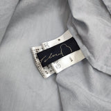 Pal'las Palace ８０／－ローンフレア袖シャツ サイズ2 定価24200円 FSH26224B シアー ブラウス シャツ 26SS サックス ライトブルー レディース パラスパレス【中古】6-0804S♪