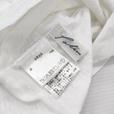 Pal'las Palace ラフィ天竺製品染ノースリーブ カットソー PCT-3106C タンクトップ ホワイト レディース パラスパレス【中古】6-0825S♪