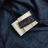 Pal'las Palace １６／－インディゴガーゼ半袖ワンピース サイズ3 定価34100円 FOP26140B ワンピース 26SS ネイビー レディース パラスパレス【中古】6-0804S♪