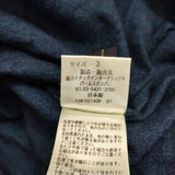 Pal'las Palace １６／－インディゴガーゼ半袖ワンピース サイズ3 定価34100円 FOP26140B ワンピース 26SS ネイビー レディース パラスパレス【中古】6-0804S♪
