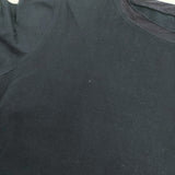 nume コットン サイズ3 日本製 リブ切替 NCT-6071A 長袖Ｔシャツ カットソー ロンＴ ネイビー レディース ヌメ【中古】6-0821M♪